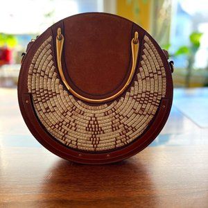 CHLOÉ Pixie Large Raffia bag